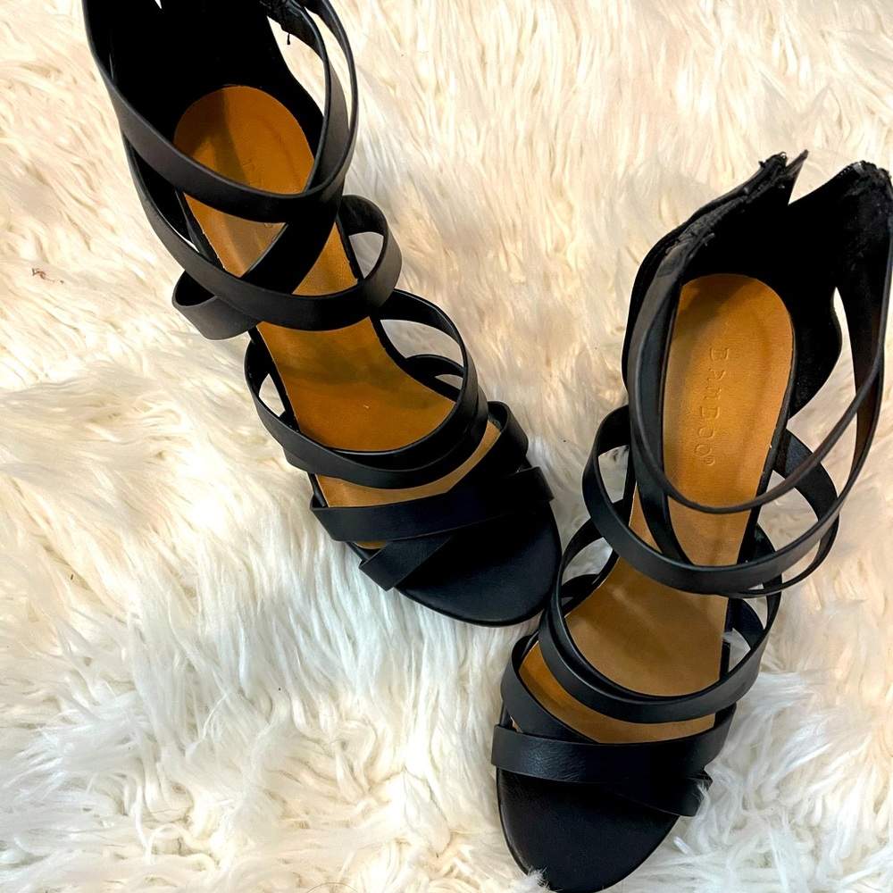 Strappy heeled Sandals